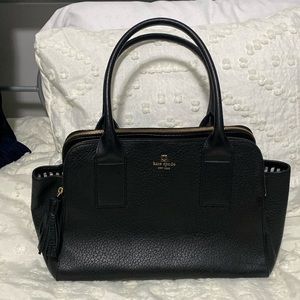Kate Spade Southport Avenue Lydia Satchel - Black 3 Compartment